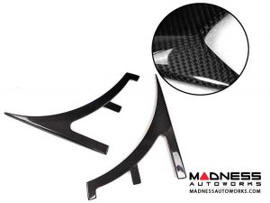 Mercedes-Benz CLA-Class AMG Front Canard Molding Trims - Carbon Fiber Mercedes-Benz CLA-Class AMG Front Canard Molding Trims - Carbon Fiber